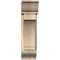 Ekena Millwork Imperial Traditional Rough Sawn Bracket w/ Offset Brace, Douglas Fir, 8"W x 22"D x 30"H BKT0806X22X30IMP01RDF - alternate 2